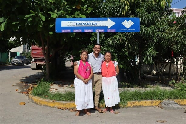 Refuerzan primer corredor turístico artesanal de Papantla