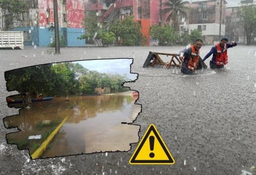 Lluvias en Veracruz podrían provocar crecida de ríos, anegamientos y deslaves, advierte PC