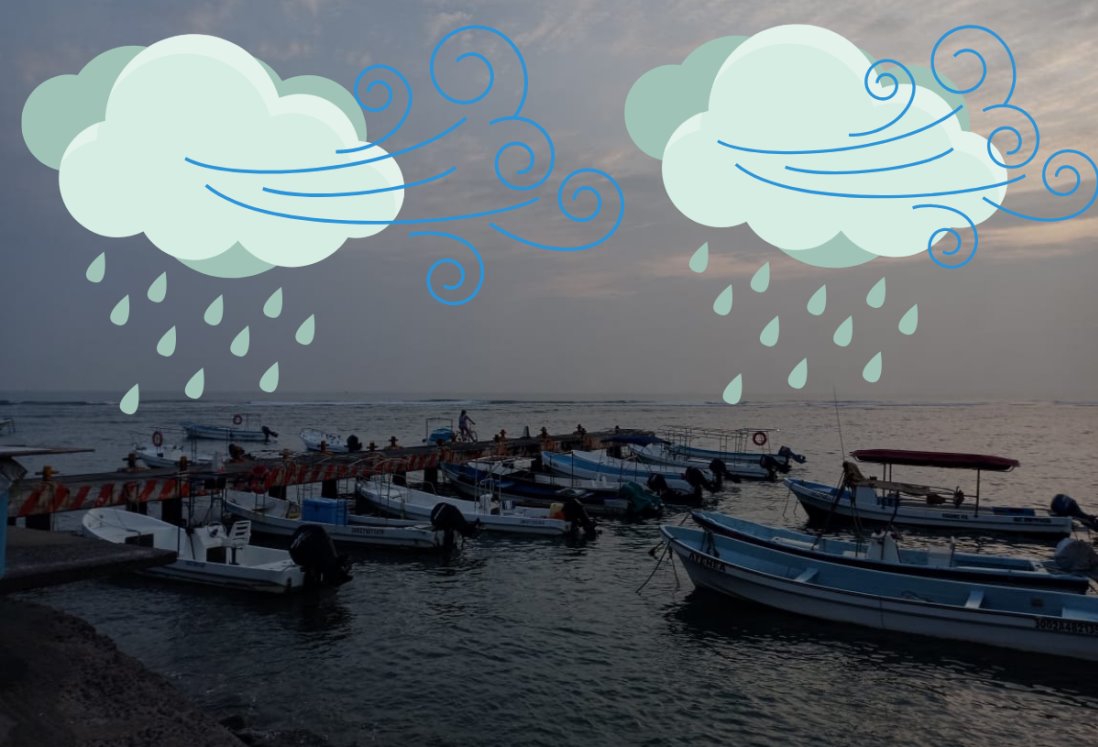 ¿Qué hacen los pescadores de Veracruz cuando hay mal tiempo?