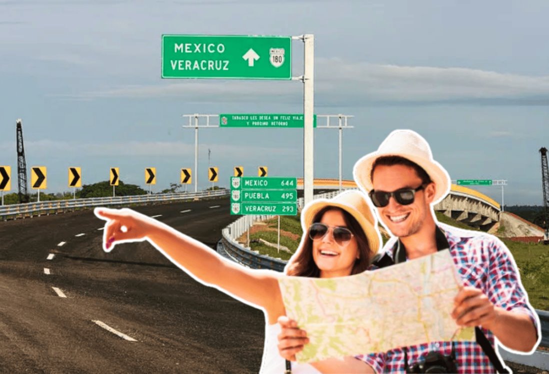 ¿Cuánto tiempo y dinero se gasta en ir al Puerto de Veracruz desde CDMX en automóvil?