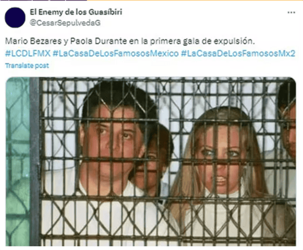 La Casa de los Famosos: El reencuentro de Paola Durante y Mario Bezares y MEMES