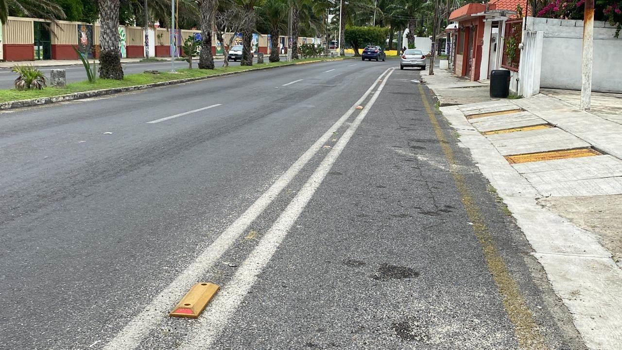 Nadie respeta la ciclovía de Las Choapas; urge campaña de concientización | VIDEO