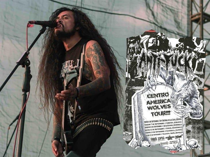 Antifuck, banda de metal xalapeña, tendrá gira por Chiapas y Centroamérica