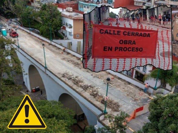 Nuevas calles cerradas en el centro de Xalapa, estas son las vías alternas