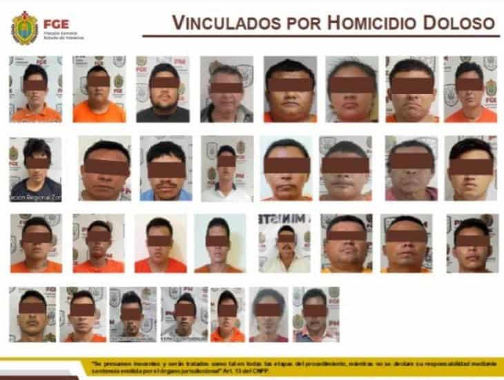Presume FGE casi 150 detenciones en el sur de Veracruz en 7 meses del 2024