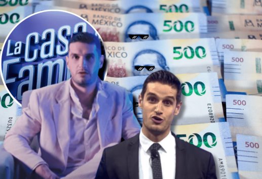 Esto gana cada semana Adrian Marcelo en La Casa de los Famosos México