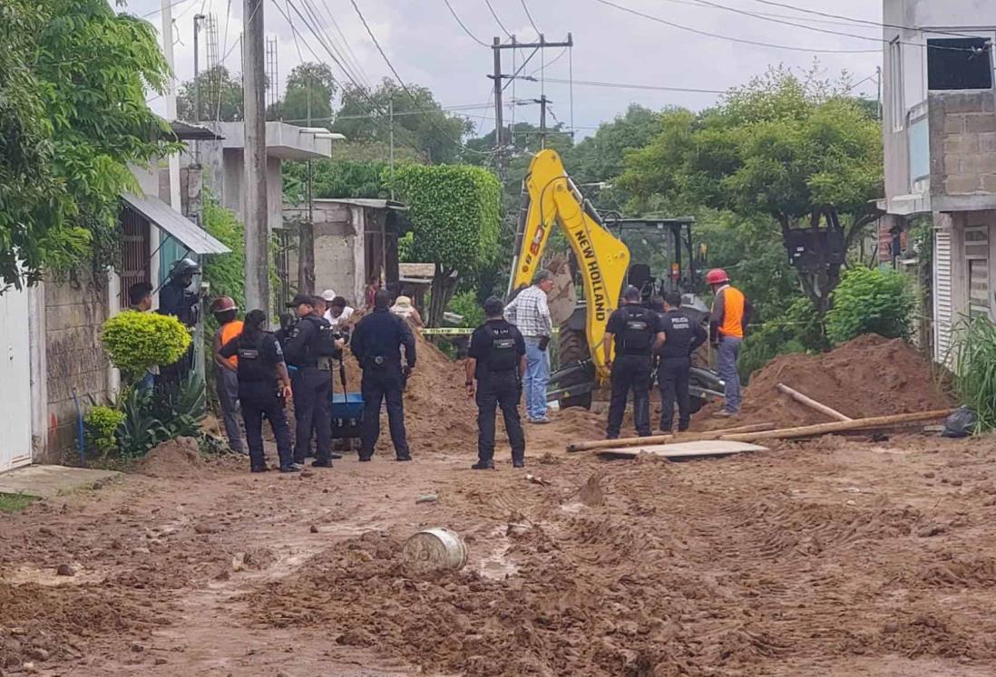 Obrero pierde la vida sepultado por tierra en Martínez de la Torre