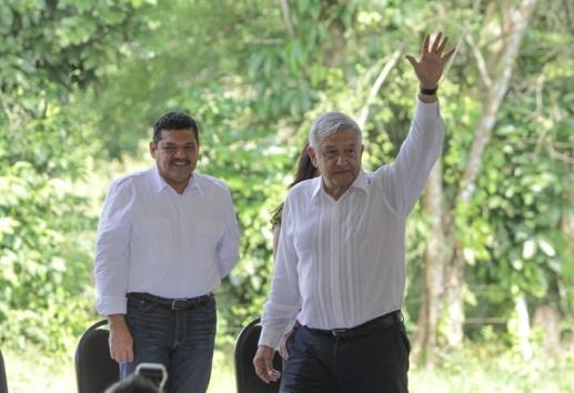 AMLO reafirma apoyo a gobernador electo de Tabasco: tiene principios, ideales 