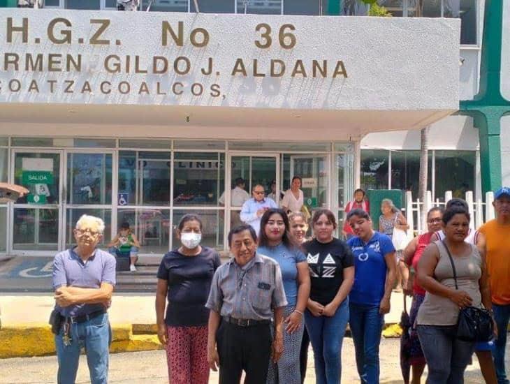 IMSS 36, más de una semana sin practicar hemodialisis; derechohabientes se manifestan