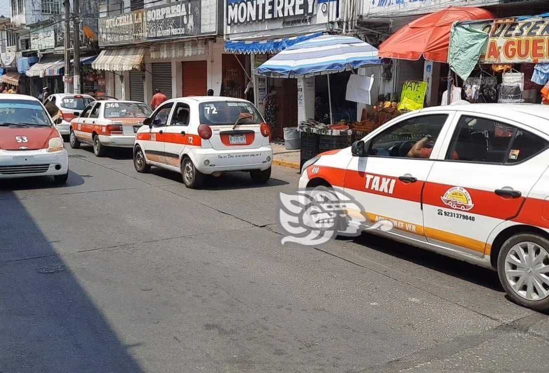 Poca demanda de taxis en Veracruz-Boca del Río durante el inicio de vacaciones
