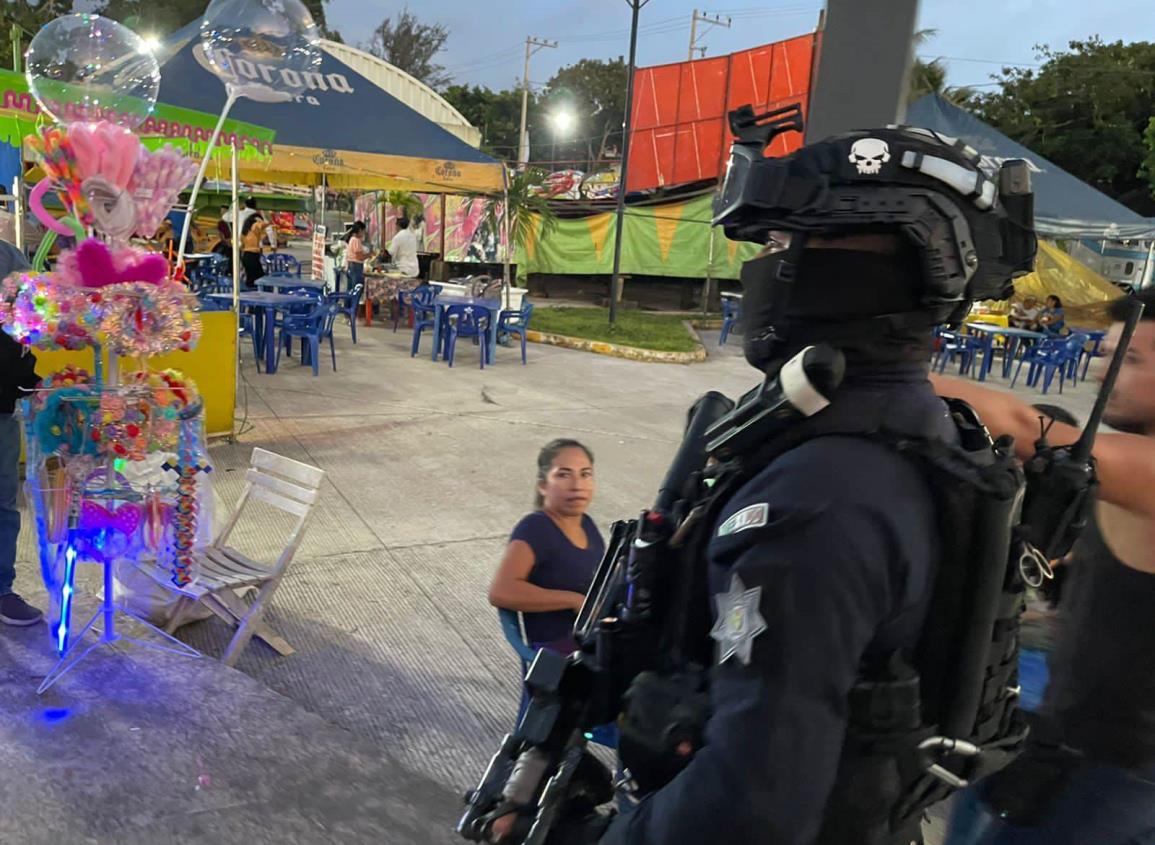 Más de cuatro corporaciones policiacas darán seguridad en la feria de Ixhuatlán del Sureste