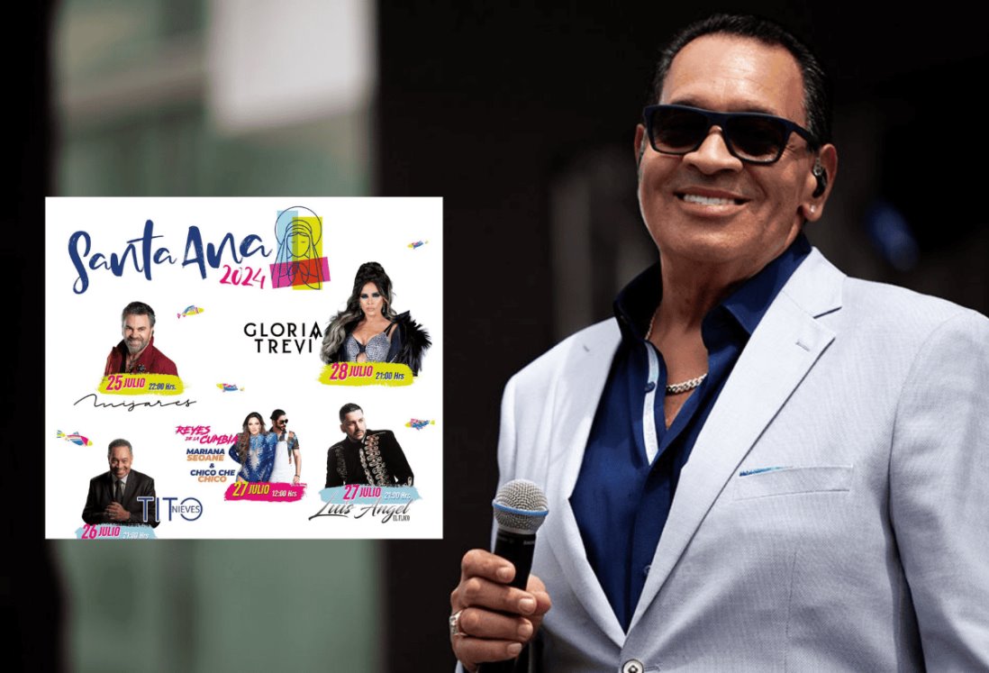 Fiestas de Santa Ana 2024: Mensaje de Tito Nieves previo a su concierto | VIDEO