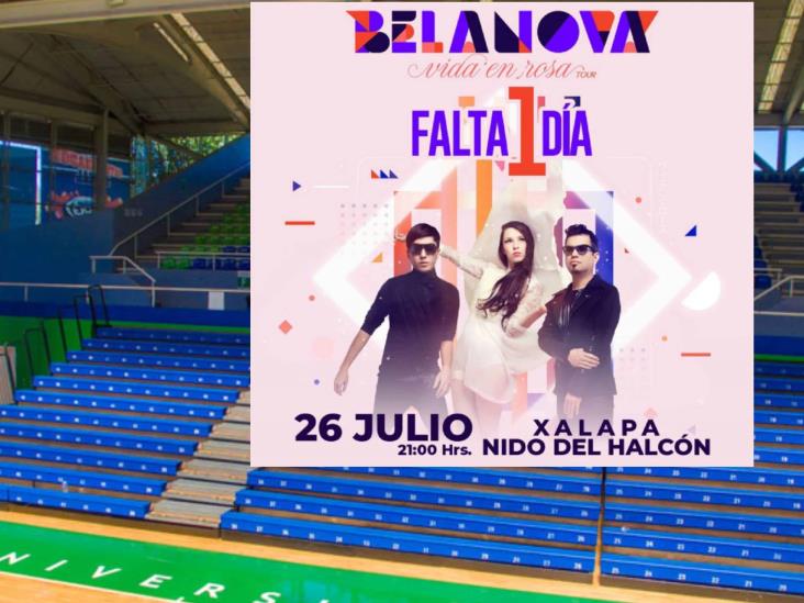 Belanova sí llega a Xalapa con su "Vida en Rosa"