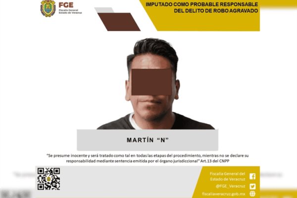 Imputan a presunto responsable de robo de Farmacia Guadalajara en Orizaba