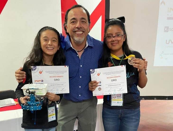 Estudiantes de Coatzacoalcos irán a competencia internacional de robótica en Brasil | VIDEO