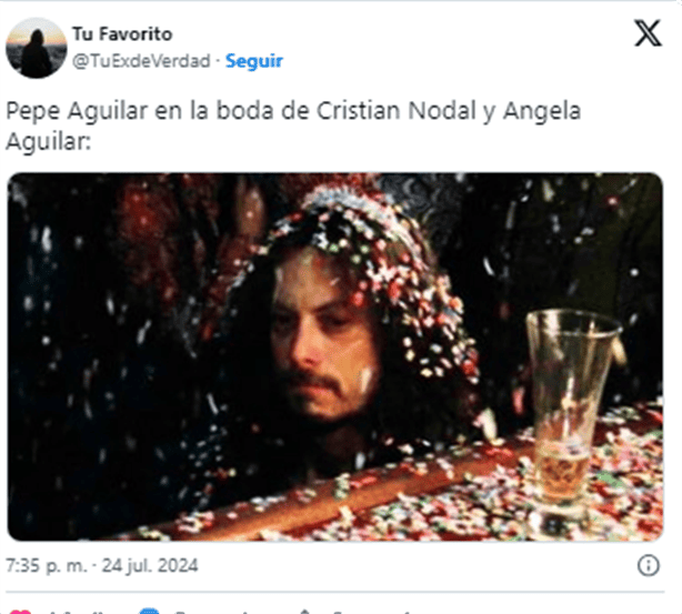 Llegaron los MEMES tras boda de Christian Nodal y Ángela Aguilar