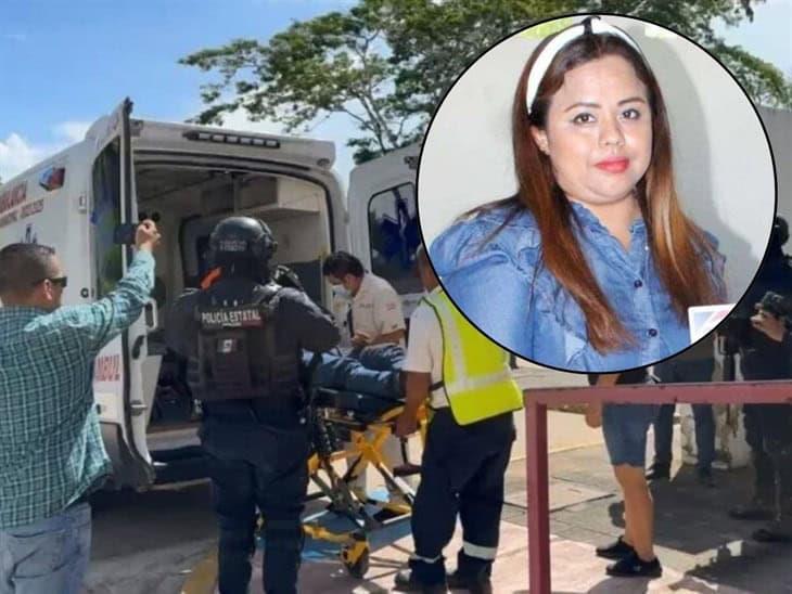 Thelma López Pavón, tesorera de Texistepec, es atacada a balazos