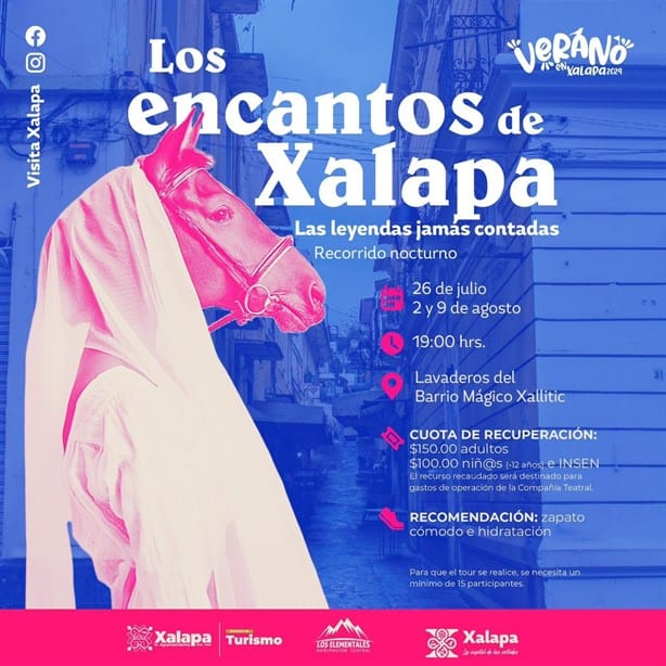 ¿Fan de las leyendas? Recorridos nocturnos en Xalapa para estas vacaciones