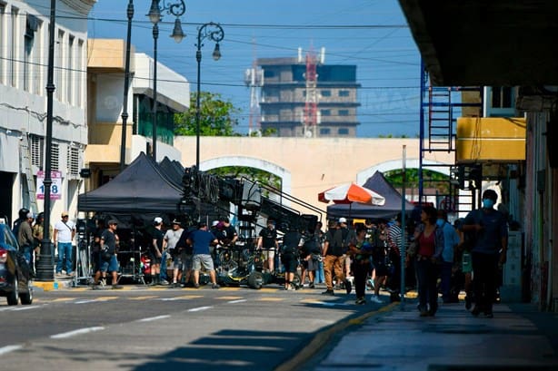 ¿Cuántas filmaciones se están realizando en Veracruz?