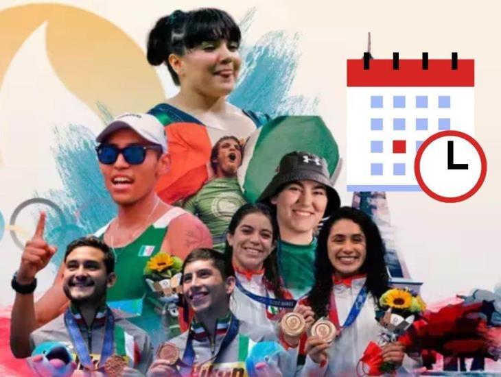 Juegos Olímpicos 2024: Conoce los horarios de los atletas mexicanos y sus competencias