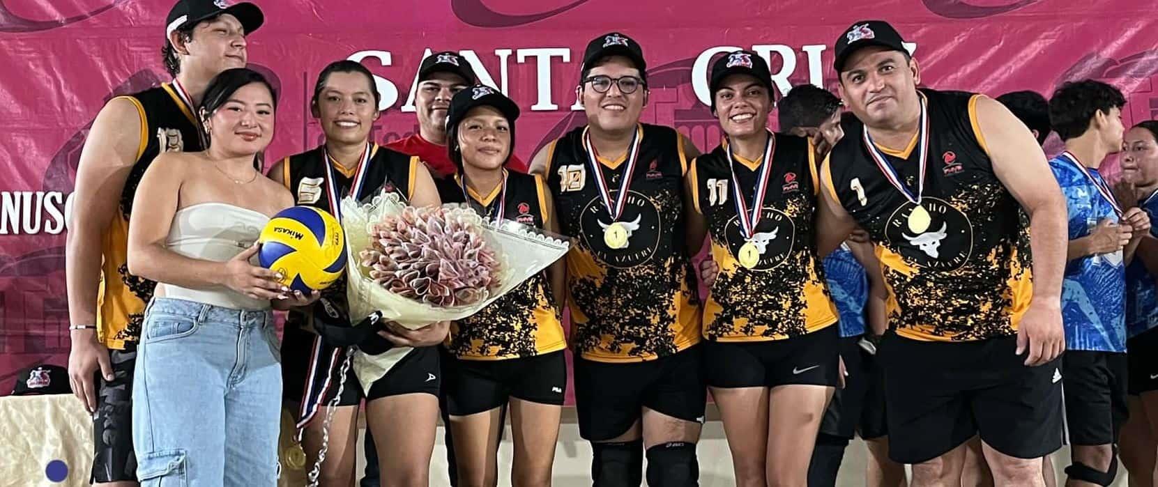 El Azufre conquistó el título en voleibol mixto