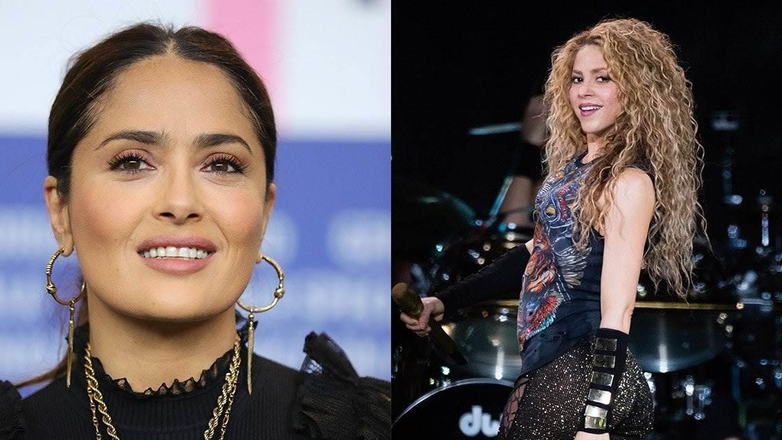 Salma Hayek presume un regalo muy especial que le dio Shakira