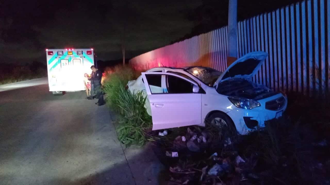 Accidente Automovilístico en Bulevar Veracruz-Xalapa