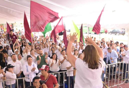Rocío Nahle: vienen obras importantes para Veracruz