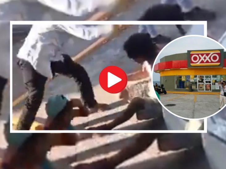 Brutal golpiza contra persona en situación de calle en Veracruz queda grabada en video