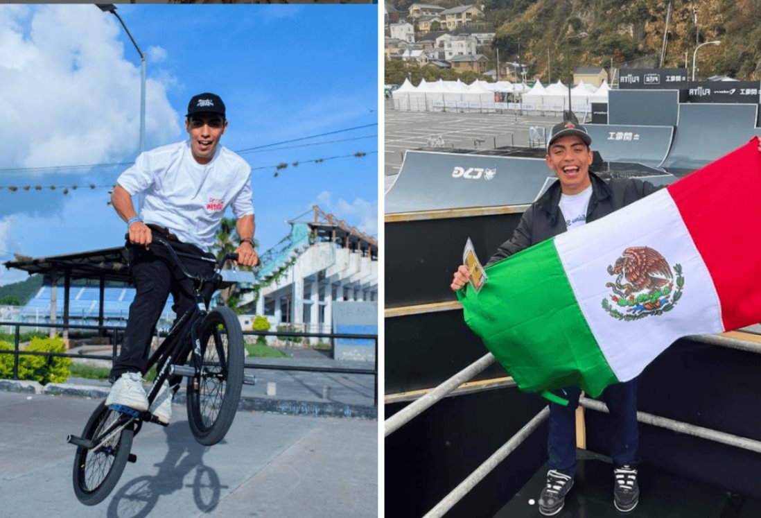 Arturito BMX lleva el nombre de Veracruz a los Juegos Olímpicos París 2024 | VIDEO