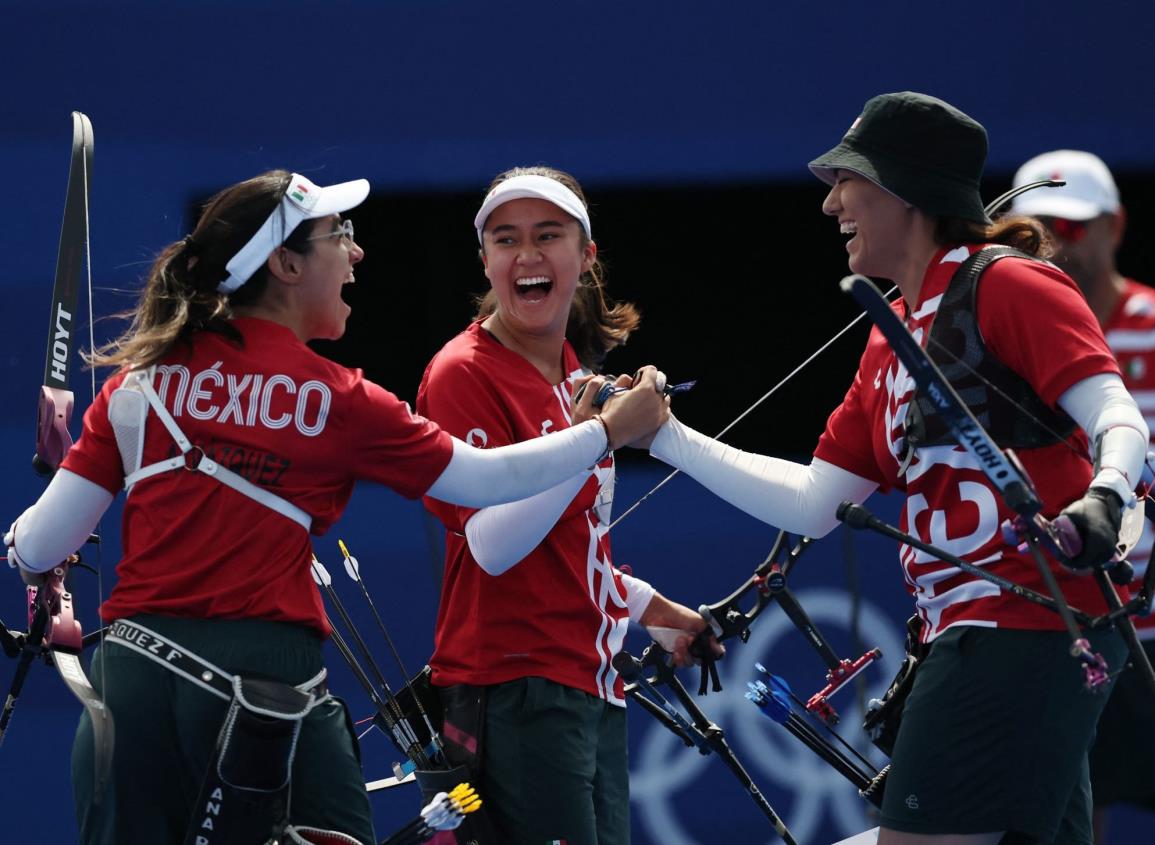 París 2024: Equipo femenil de tiro con arco logra primera medalla para México