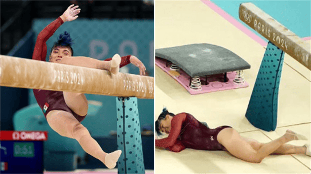 México fuera de gimnasia artística en Juegos Olímpicos tras caída y lesión de gimnastas mexicanas