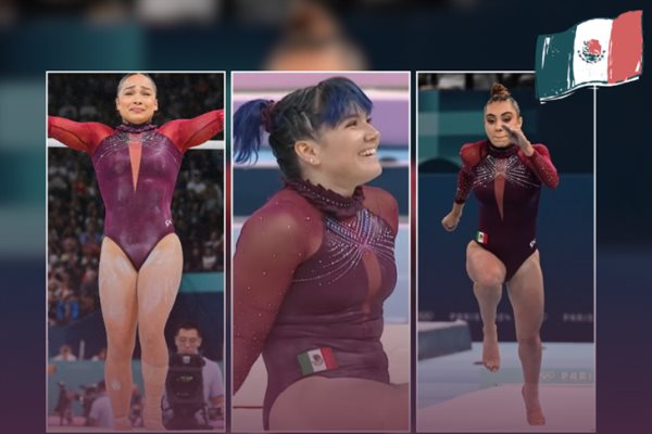 México fuera de gimnasia artística en Juegos Olímpicos tras caída y lesión de gimnastas mexicanas
