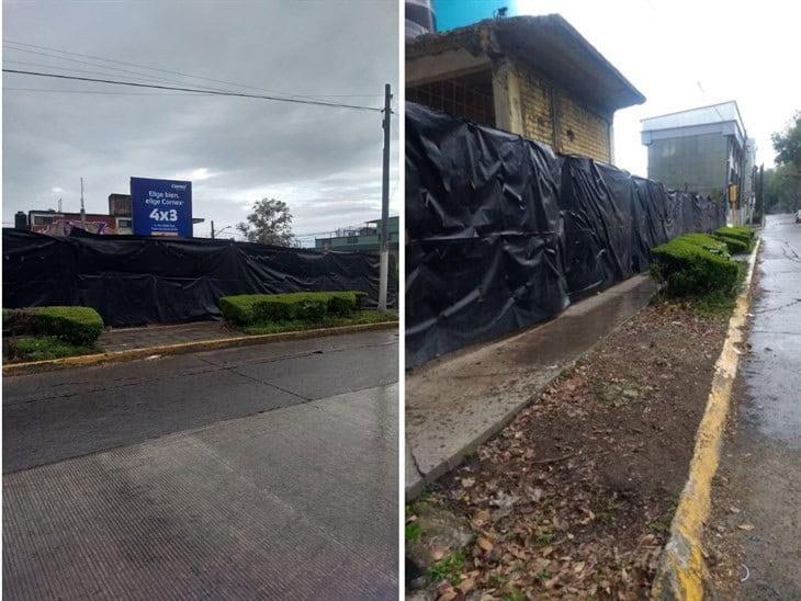 Alertan por daños ecológicos por obra en colonia José Cardel de Xalapa