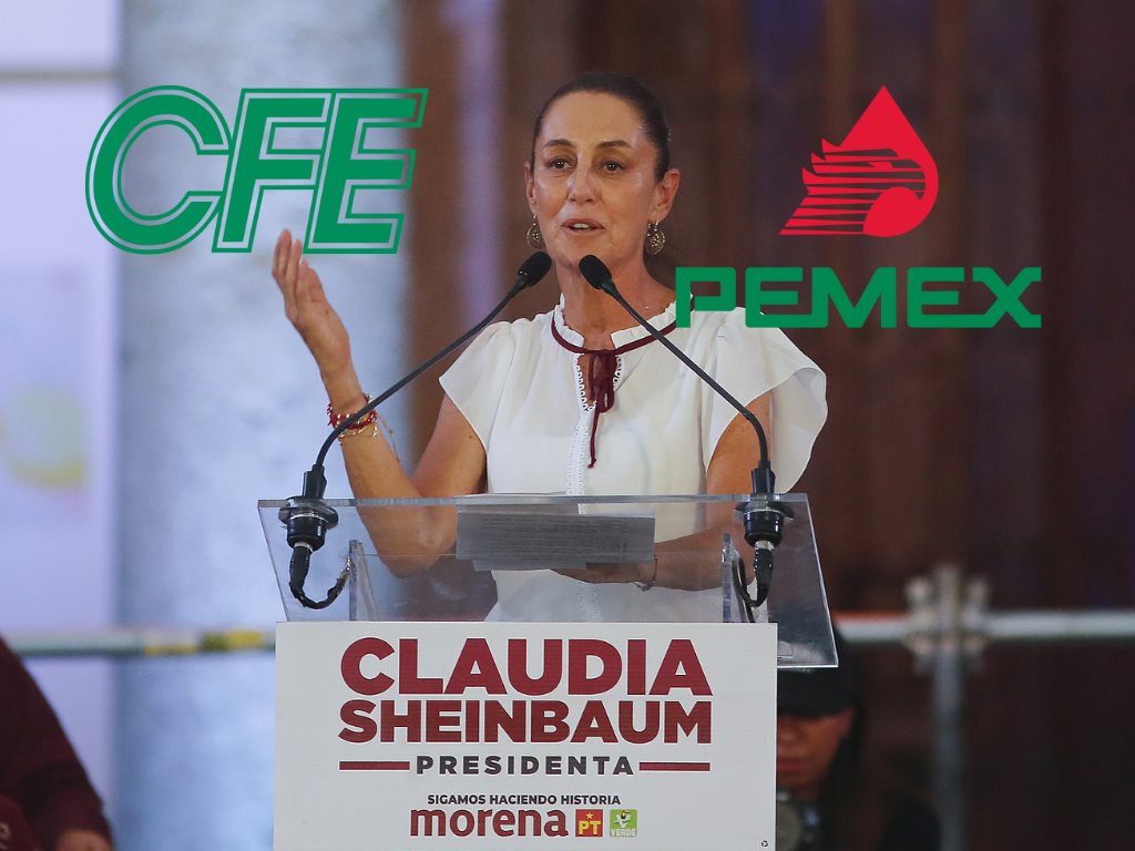 Pemex y CFE tendrán estos cambios con el gobierno de Claudia Sheinbaum