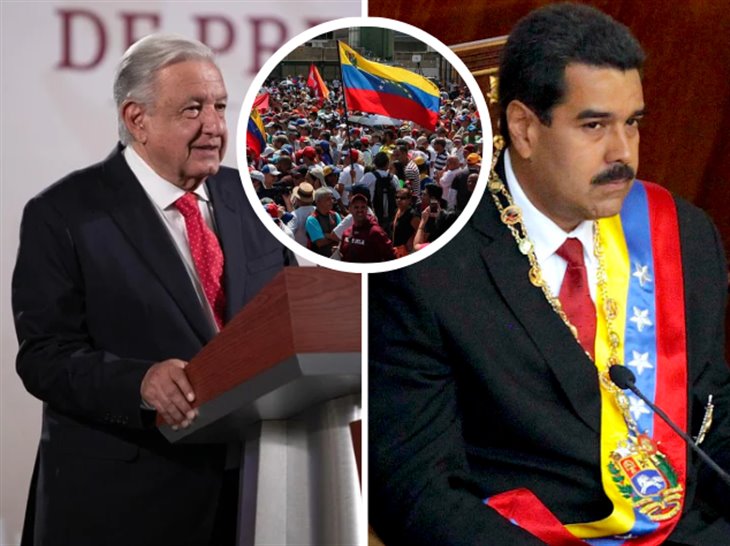 AMLO critica a la OEA por exigir a Nicolás Maduro reconocer derrota en elecciones de Venezuela 