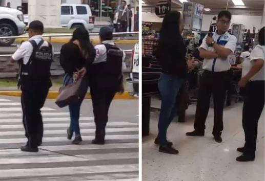 Mujer es detenida por intento de robo a centro comercial de Orizaba