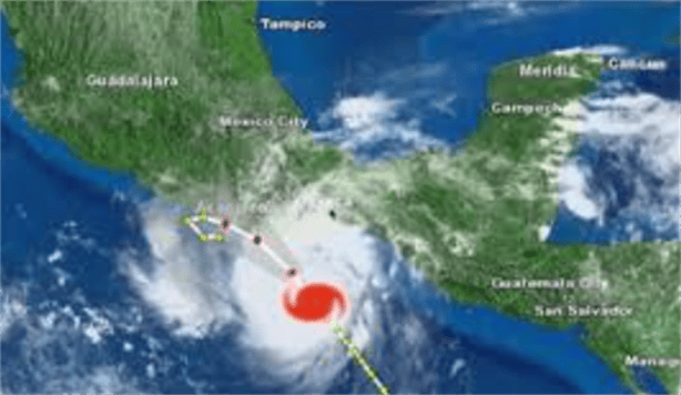 Tormenta tropical Carlotta: ¿cuándo llega a México y qué estados serán afectados?