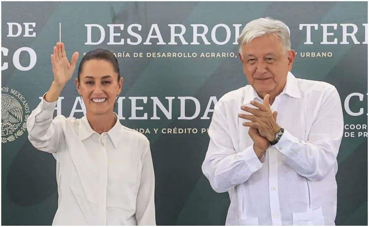 AMLO y Claudia Sheinbaum anuncian gira juntos por Veracruz