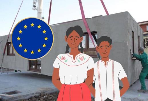 Unión Europea donará 7 mil 200 casas prefabricadas a indígenas de Veracruz
