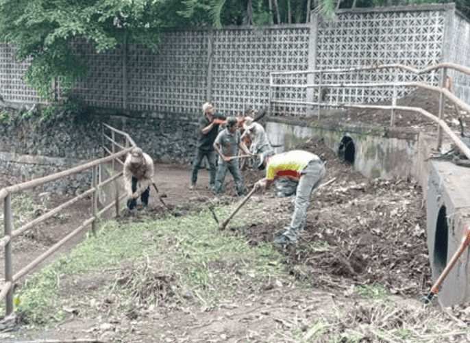 Programa de limpieza en San Andrés Tuxtla