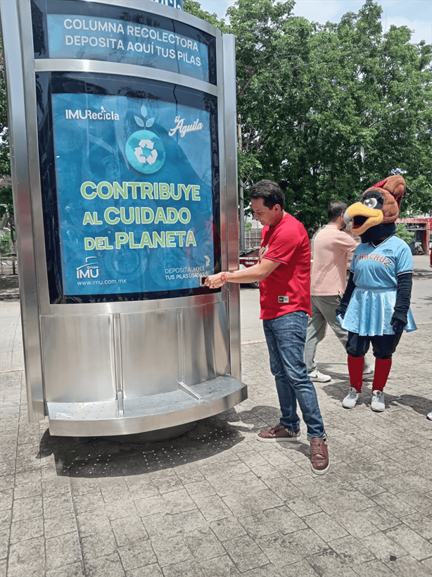 El Águila de Veracruz y IMU Recicla lanzan campaña para recolectar pilas