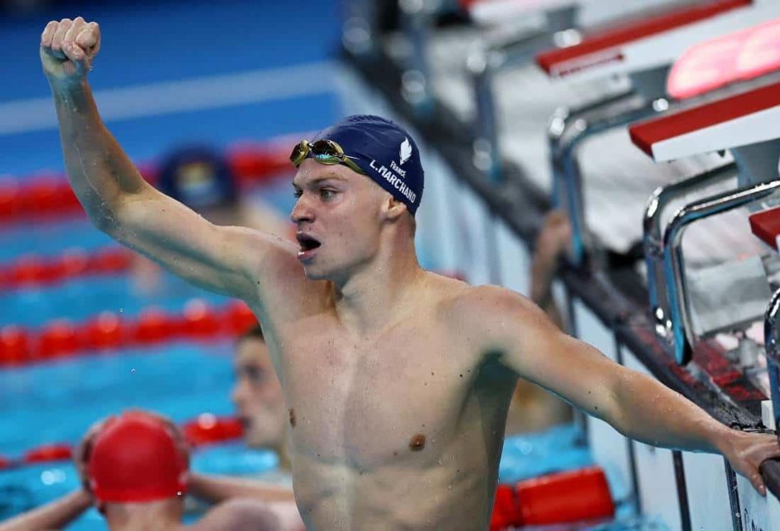 Alcanza Leon Marchand segundo oro acuático