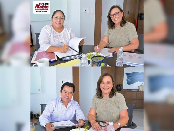 En Veracruz avanza proceso de entrega-recepción de gubernatura, afirma Nahle