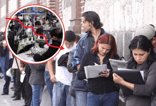 Durante el mes de junio cayó empleo formal en México 
