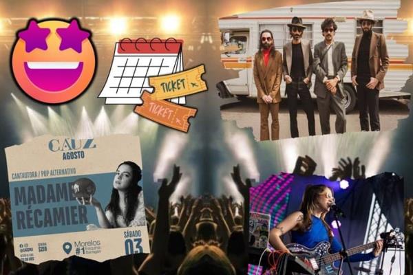 Conciertos de agosto 2024 en Xalapa: artistas, fechas y dónde comprar boletos