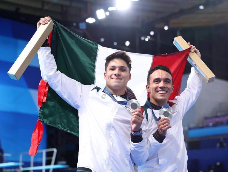 Juegos Olímpicos París 2024: Osmar Olvera y Juan Celaya ganan la plata en el trampolín de 3 metros