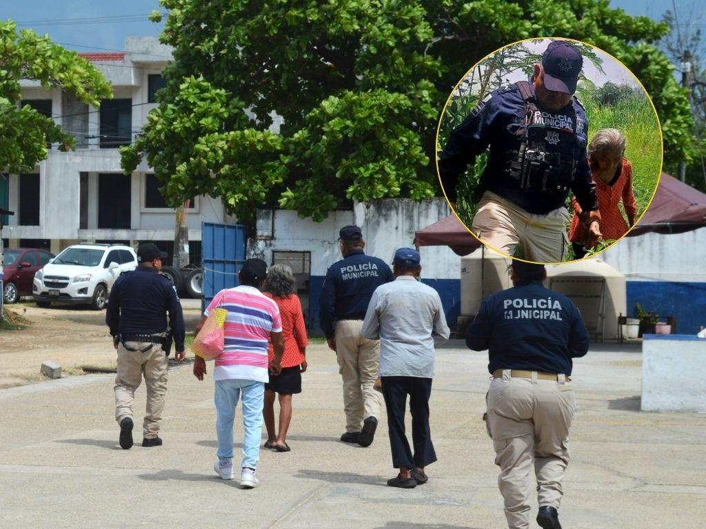 Policía Municipal: Así lograron localizar a abuelita desaparecida en Coatzacoalcos