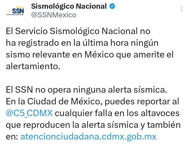 ¿Error humano o del sistema?: Realizarán investigación sobre la activación de la Alerta Sísmica en CDMX