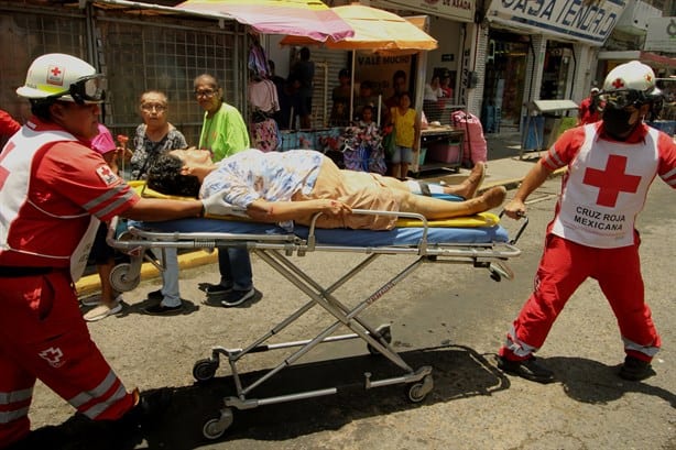 Atropellan a mujer de la tercera edad en la zona de mercados de Veracruz